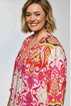 Load image into Gallery viewer, Fließendes Viskosekleid im Ethno-Boho-Stil bis Gr 62 - Gozzip