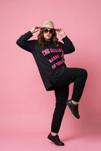 Load image into Gallery viewer, Barbie Hoodie-Tunika "The Coolest Barbie of Them All" bis Größe 58/60- Spezialanfertigung