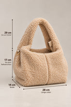 Load image into Gallery viewer, Kuschelige Teddy-Handtasche mit Schulterriemen in 2 Farben