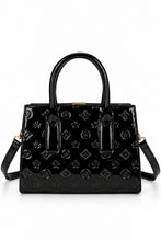 Load image into Gallery viewer, Elegante Lack-Handtasche Stella mit Schulterriemen und Prägung in 2 Farben