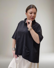 Load image into Gallery viewer, Tunika in Schwarz Größe 40 bis 54