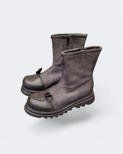 Lade das Bild in den Galerie-Viewer, Papucei Stylische Stiefelette in Grau Schwarz