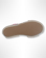 Lade das Bild in den Galerie-Viewer, Rebecca White Sneaker Zebra Velvet Fuchsia