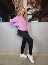 Lade das Bild in den Galerie-Viewer, Tunika CN-G mit Tüllabschluss in 7 Farben