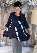 Load image into Gallery viewer, SALE Mädchenglück Tunika marine in 6 Größen