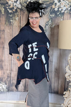 Load image into Gallery viewer, SALE Mädchenglück Tunika marine in 6 Größen