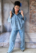 Load image into Gallery viewer, Maxlive elastische Jeanshose in stone washed