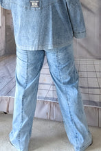 Load image into Gallery viewer, Maxlive elastische Jeanshose in stone washed