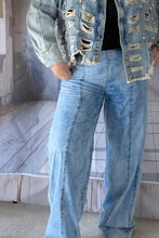 Load image into Gallery viewer, Maxlive elastische Jeanshose in stone washed