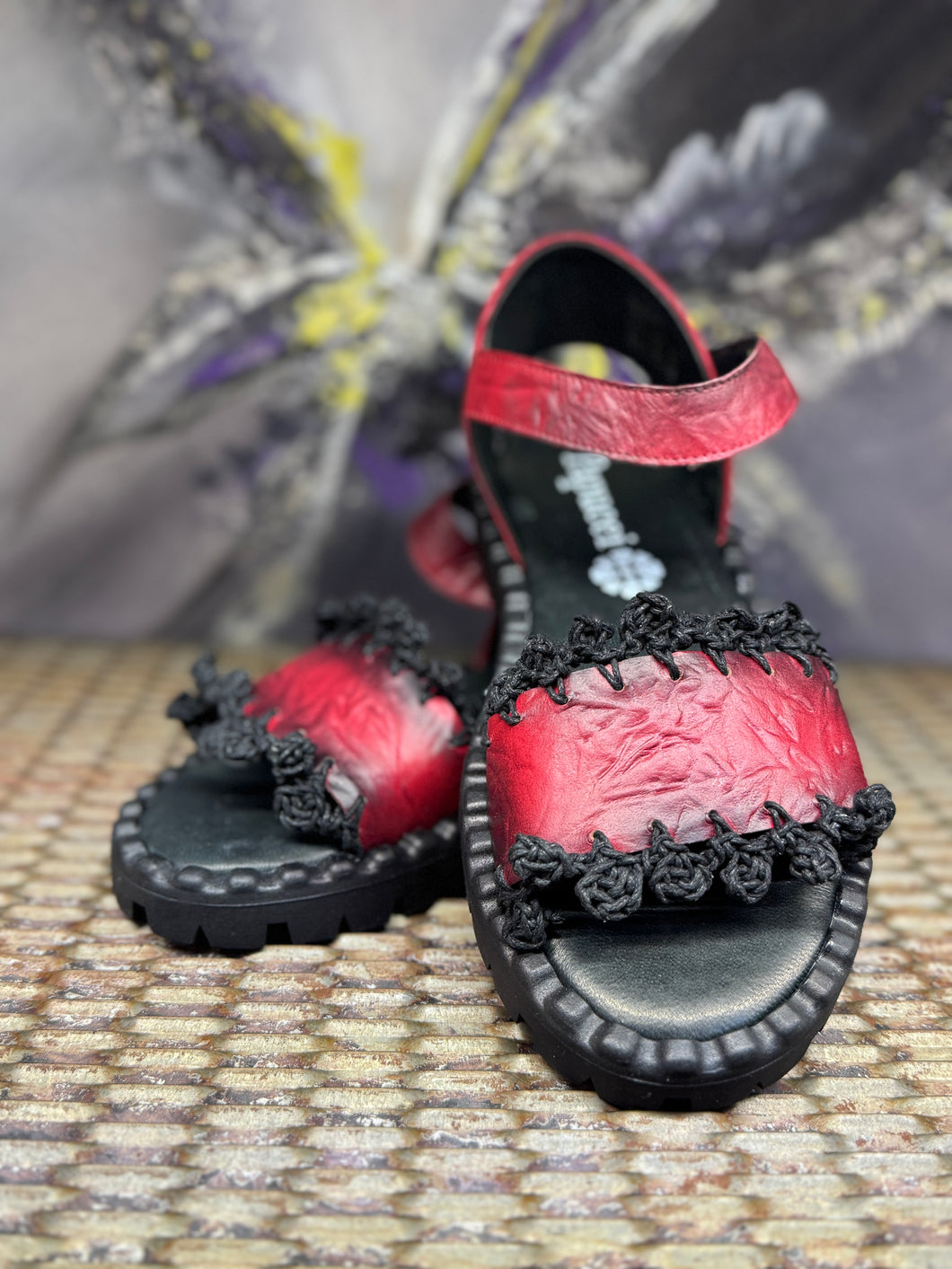 Papucei Sandale Forrest rot