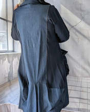 Lade das Bild in den Galerie-Viewer, Jeansmantel in Dunkelblau Größe 44 bis 62
