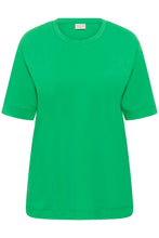 Load image into Gallery viewer, Basic Shirt in Bright Green Größe 40 bis 60 - Kaffe Curve
