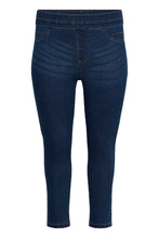 Load image into Gallery viewer, Bequeme Denim-Jeggings in Karottenform bis Gr 56/58– Die perfekte Wohlfühl-Jeans - Kaffe Curve
