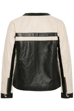 Lade das Bild in den Galerie-Viewer, Exklusive Biker-Jacke aus 100% echtem Schafsleder bis Gr 54 - Kaffe Curve

