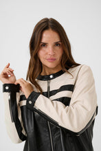 Lade das Bild in den Galerie-Viewer, Exklusive Biker-Jacke aus 100% echtem Schafsleder bis Gr 54 - Kaffe Curve

