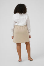 Lade das Bild in den Galerie-Viewer, Eleganter City-Rock mit hohem Komfort in Beige - Kaffe Curve – bis Gr 60
