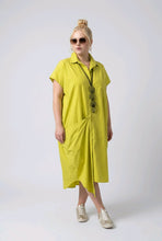 Lade das Bild in den Galerie-Viewer, Mädchenglück Tunika Kleid in 3 Farben - Limoncello/Grau/Schwarz bis Gr 64
