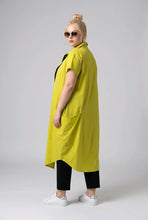 Lade das Bild in den Galerie-Viewer, Mädchenglück Tunika Kleid in 3 Farben - Limoncello/Grau/Schwarz bis Gr 64
