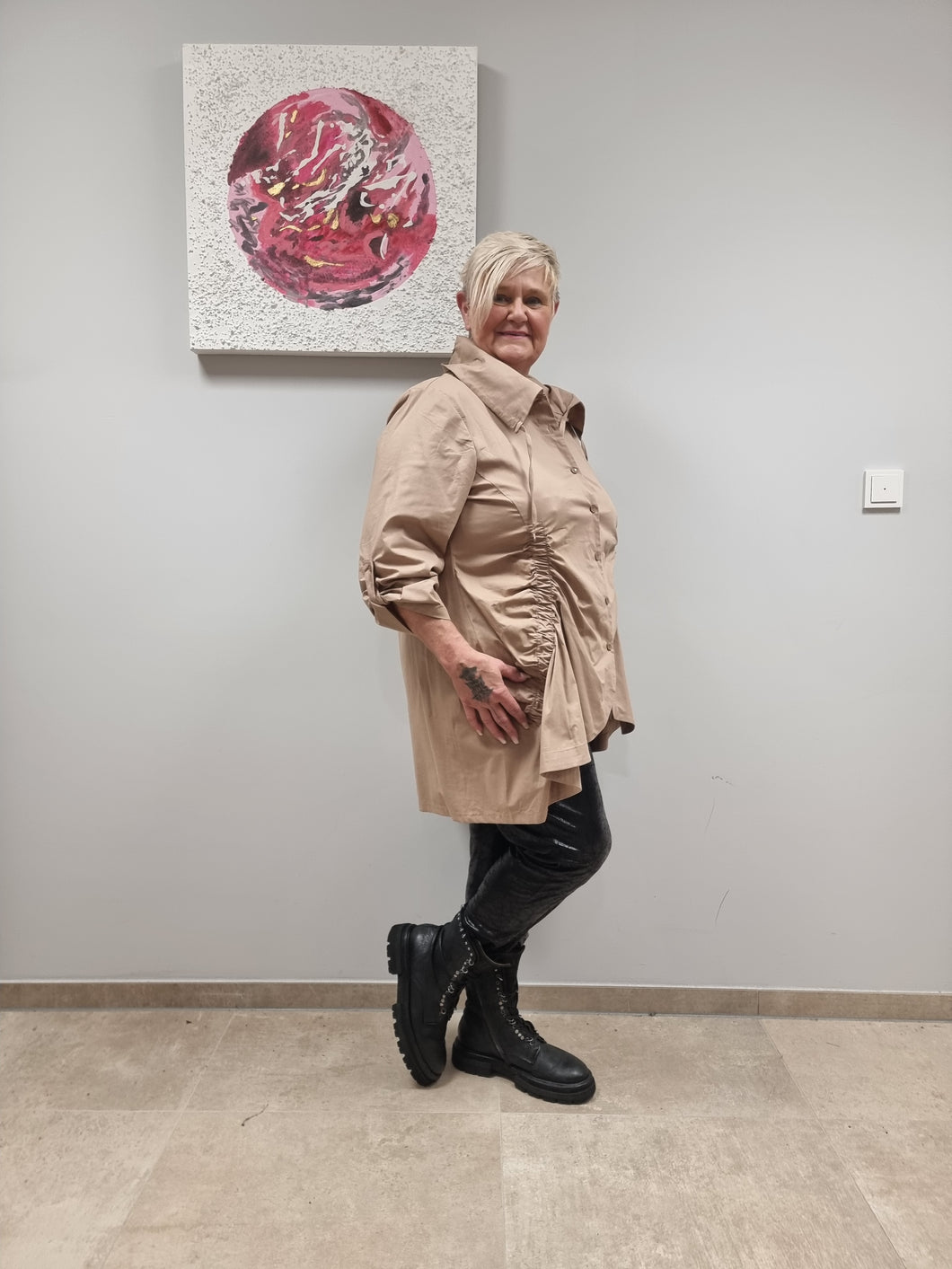 𝐒𝐚𝐥𝐞- Bluse von Mädchenglück in 3 Farben bis Größe 62/64