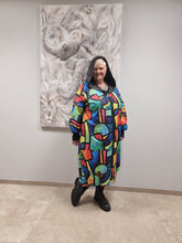 Lade das Bild in den Galerie-Viewer, SALE Regenmantel Picasso von CN-G in bunt und 3 Größen bis Größe 62
