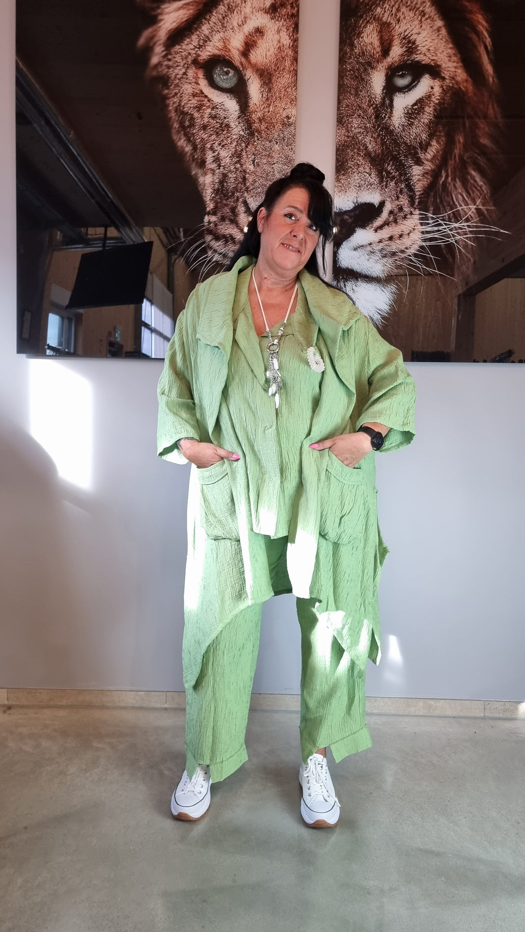 Cardigan Überwurf von CN-G in 2 Farben bis Größe 62