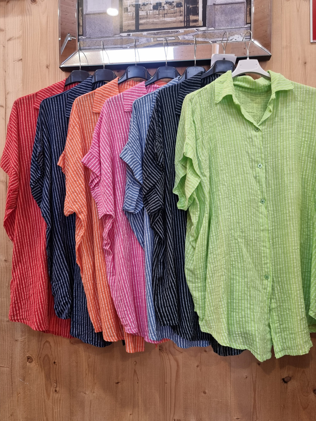 New Collection Hemdblusen in verschiedenen Farben