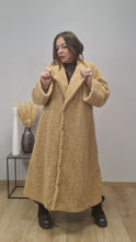 Load image into Gallery viewer, CN-G Teddy Mantel in Camel 4 Größen bis Größe 62- kurzzeitig im Halloween Special
