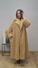 Load image into Gallery viewer, CN-G Teddy Mantel in Camel 4 Größen bis Größe 62- kurzzeitig im Halloween Special
