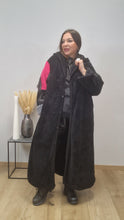 Load image into Gallery viewer, CNG Winter Teddymantel mit Applikationen bis Größe 60- kurzzeitig im Halloween Special

