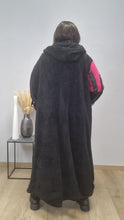 Load image into Gallery viewer, CNG Winter Teddymantel mit Applikationen bis Größe 60- kurzzeitig im Halloween Special
