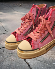 Lade das Bild in den Galerie-Viewer, Rebecca White Sneaker D&amp;W Rosewood bis Gr 37 bis 42 in Rosa
