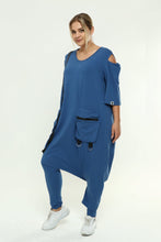 Lade das Bild in den Galerie-Viewer, Jumpsuit von Mädchenglück in Blau bis Größe 62 nur noch wenige in Pink
