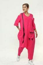 Lade das Bild in den Galerie-Viewer, Jumpsuit von Mädchenglück in Blau bis Größe 62 nur noch wenige in Pink
