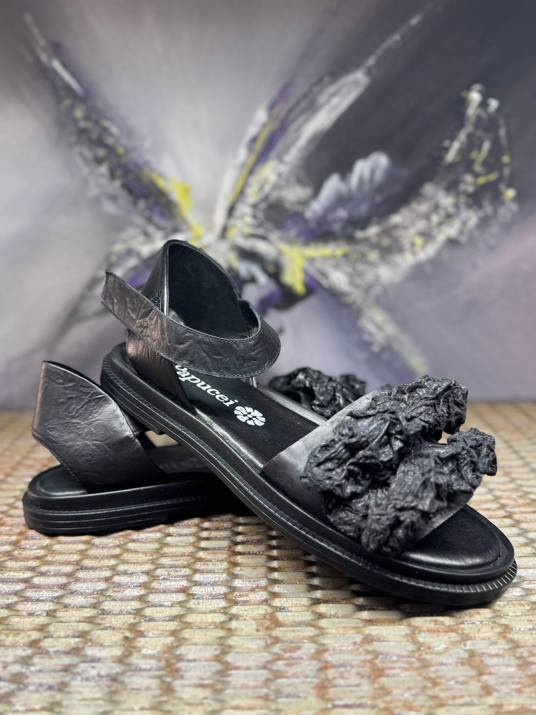 Papucei Sandale Kira Black