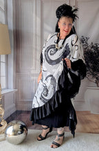 Lade das Bild in den Galerie-Viewer, Darkwin 2 Teiler Kleid / Kaftan bis Größe 56

