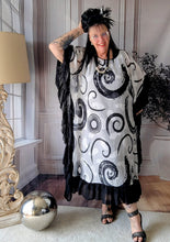 Lade das Bild in den Galerie-Viewer, Darkwin 2 Teiler Kleid / Kaftan bis Größe 56
