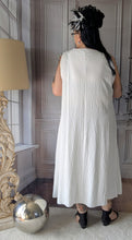 Lade das Bild in den Galerie-Viewer, Mädechenglück 2 Teiler Kleid &quot;Tanja&quot; mit Netzjacke in Weiss
