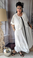 Lade das Bild in den Galerie-Viewer, Mädechenglück 2 Teiler Kleid &quot;Tanja&quot; mit Netzjacke in Weiss
