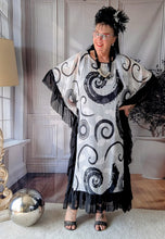 Lade das Bild in den Galerie-Viewer, Darkwin 2 Teiler Kleid / Kaftan bis Größe 56
