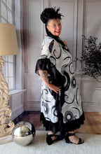 Lade das Bild in den Galerie-Viewer, Darkwin 2 Teiler Kleid / Kaftan bis Größe 56
