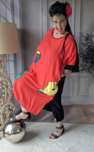 Lade das Bild in den Galerie-Viewer, Kleid von CN-G mit Cut Out bis Größe 64 Oversize Style
