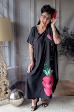 Lade das Bild in den Galerie-Viewer, CNG Sommerkleid in Schwarz Pink Grün Oversize Style alle Größen
