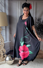 Lade das Bild in den Galerie-Viewer, CNG Sommerkleid in Schwarz Pink Grün Oversize Style alle Größen
