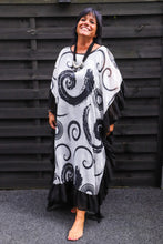 Lade das Bild in den Galerie-Viewer, Darkwin 2 Teiler Kleid / Kaftan bis Größe 56
