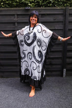 Lade das Bild in den Galerie-Viewer, Darkwin 2 Teiler Kleid / Kaftan bis Größe 56

