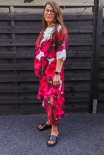 Lade das Bild in den Galerie-Viewer, Kleid von CN-G mit floralem Muster bis Größe 56
