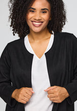 Lade das Bild in den Galerie-Viewer, Stylischer Blazer in Schwarz Größe 42 bis 62 - Studio
