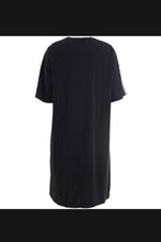 Load image into Gallery viewer, Lässiges Sweat-Kleid mit Zipper- und Streifen-Details bis Gr 62 - Studio

