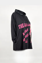 Load image into Gallery viewer, Barbie Hoodie-Tunika "The Coolest Barbie of Them All" bis Größe 58/60- Spezialanfertigung
