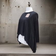 Lade das Bild in den Galerie-Viewer, Flauschig und kuscheliger Vokuhila Pullover in 4 Farben bis Größe 54/56
